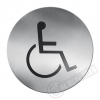 Tabliczka informacyjna samoprzylepna - niepełnosprawni