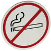 Tabliczka informacyjna samoprzylepna - zakaz palenia 75 mm