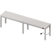 Nadstawka grzewcza na stół pojedyncza 1500-1900x300x400 mm