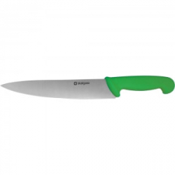 Nóż kuchenny l 220 mm zielony